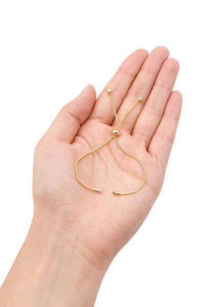 FlowerAksesuar 1 Adet - Bileklik Zinciri, Hazır Bileklik Zinciri, Asansör Kil...