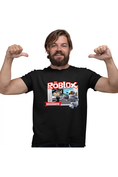 OEM Ανδρικό T-Shirt Brookhaven Roblox