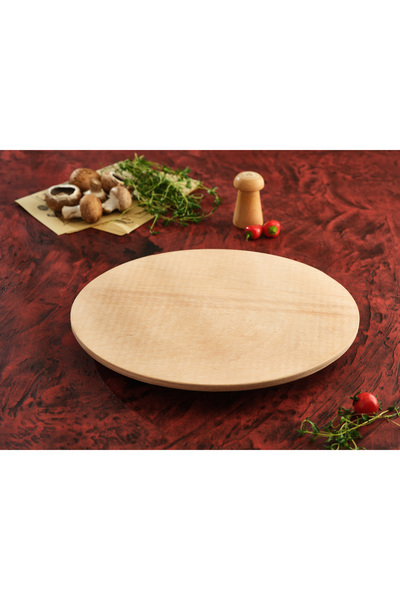 Hedisam 35 cm Wooden Rotating Presentation Board – Maximum Capacity and 360 D...