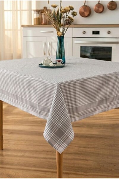 cacao home Küçük Kare Desen Pötikare Masa Örtüsü Sofra Bezi Piknik Örtüsü Mas...
