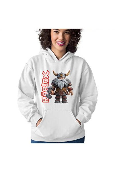 OEM Women's Hoodie Roblox Viking Warrior