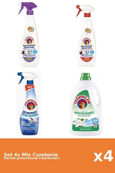 Chanteclair Set 4 Chanteclair Cleansing Mix: Marseille, Strong, Lavender, Whi...