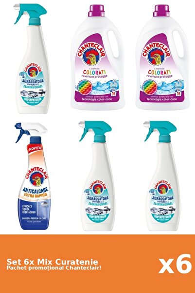 Chanteclair Set 6 Mix Curatenie Chanteclair: AntiMiros, Color, Rapid