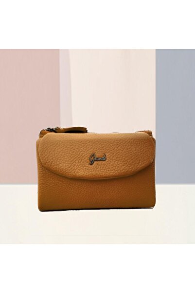 Grande Real Leather Women's Wallet Medium Size Genuine Leather