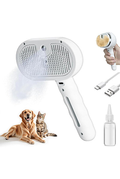 OEM Perie cu abur 3 în 1, Pentru Câini și Pisici