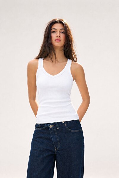 ossons Γυναικείο εσώρουχο με λαιμόκοψη V κοτλέ