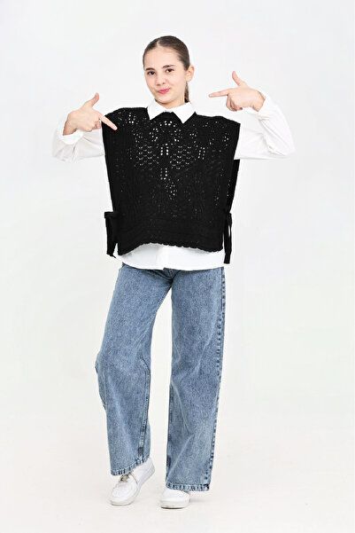 MODANINO Κοριτσίστικο Σετ Τζιν 3τμχ (Παντελόνι+Πουκάμισο+Πλεκτό Γιλέκο ) 5-15...