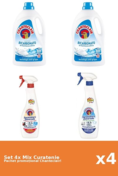 Chanteclair Set 4 Chanteclair Cleaning Mix: Bicarbonate, Marseille