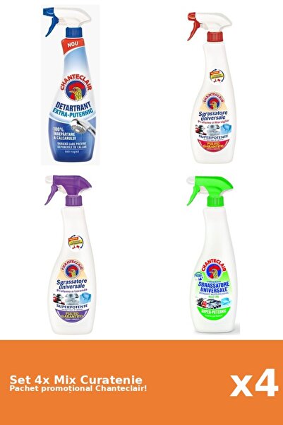 Chanteclair Set of 4 Chanteclair Cleansing Mix: Lemon, Marseille, Strong, Lav...