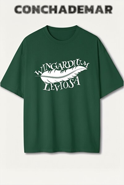 Vordevia Γουίνγκαρντιουμ Λεβίοσα με τύπωμα Πρέμιουμ oversized Βαμβάκι lu T-shirt