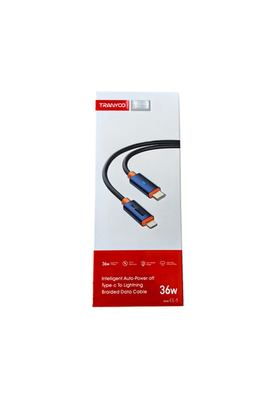 TRANYOO 36W, Type-C To Lightning PD Cable, 1.2M - CL-5