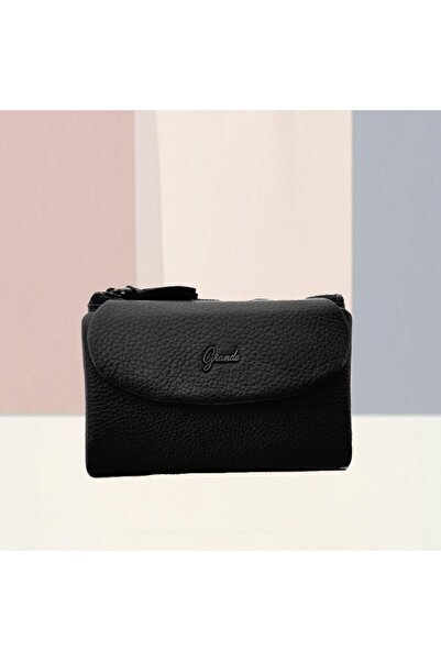 Grande Real Leather Women's Wallet Medium Size Genuine Leather