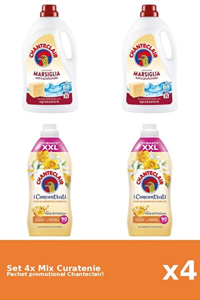 Chanteclair Set 4 Mix Curatenie Chanteclair: Marsilia, Portocale