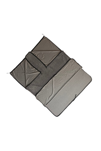 Naturecamp Двойна полярна спална чувал-одеяло Deni Grey с цип YKK