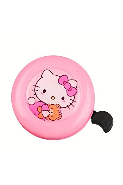 Asroya Hello Kitty Karakterli Metalik Pembe Bisiklet Aksesuarı