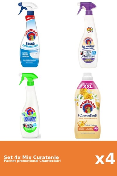 Chanteclair Set of 4 Chanteclair Cleansing Mix: Lemon, Classic, Orange, White...