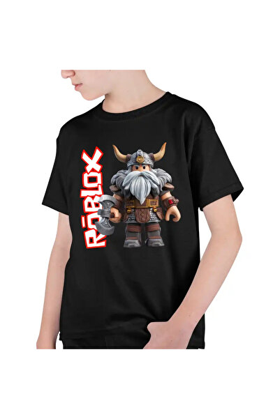 OEM Tricou Copii Baieti Roblox Viking Warrior