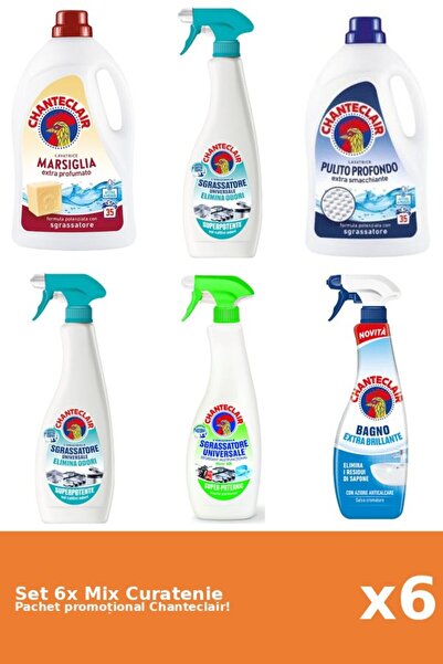 Chanteclair Set 6 Mix Curatenie Chanteclair: Lamaie, Marsilia, AntiMiros, Clasic