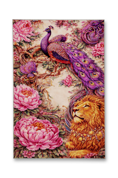 Rugs Modern Halı MOSSO – Covor decorativ modern cu țesătură cu model floral ș...