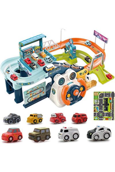 OEM Race Track Set with Toy Cars