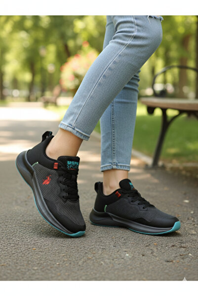 U.S. Polo Assn. Original Black Women's Sports Shoes Sneaker