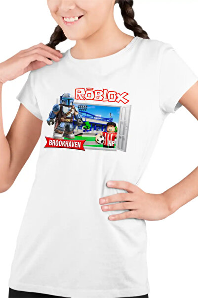 OEM Tricou Copii Fete Brookhaven Roblox Mandalorian