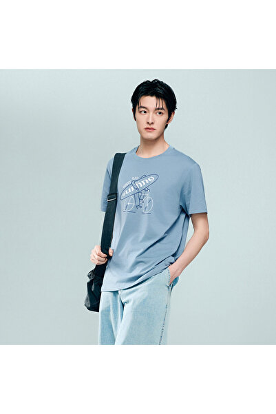 Giordano Men's Crew neck Short Sleeve Print Tee | Online Exclusive