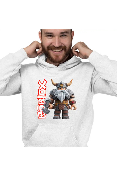 OEM Men's Hoodie Roblox Viking Warrior