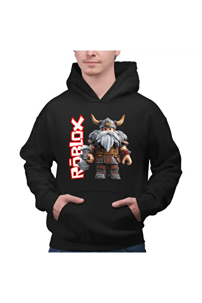 OEM Men's Hoodie Roblox Viking Warrior