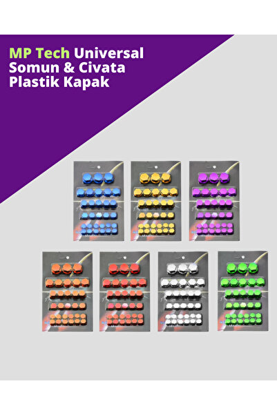 MP Tech Universal Somun & Civata Plastik Kapak