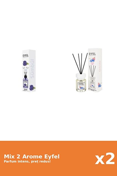 Eyfel Set 2 Mix Eyfel: 1x Orhidee, 1x Zambile