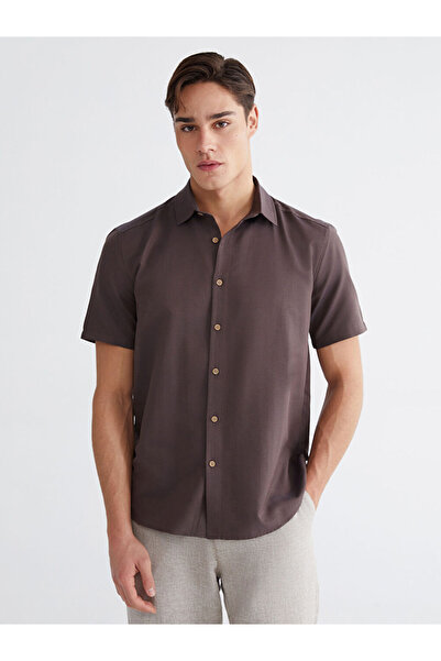 LC Waikiki Ανδρικό πουκάμισο Oxford σε κανονική γραμμή από το κατάστημα GiyÇı...