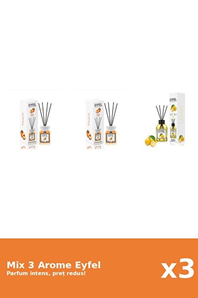 Eyfel Set 3 Mix Eyfel: 1x Lamaie, 2x Piersica