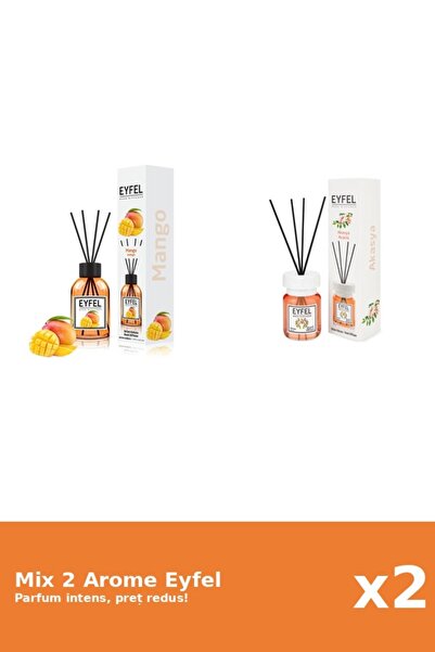 Eyfel Set 2 Mix Eyfel: 1x Acacia, 1x Mango