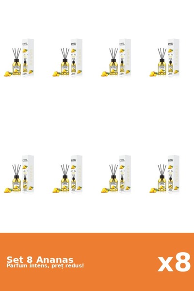 Eyfel Set 8 Odorizant Ananas, 120 ml