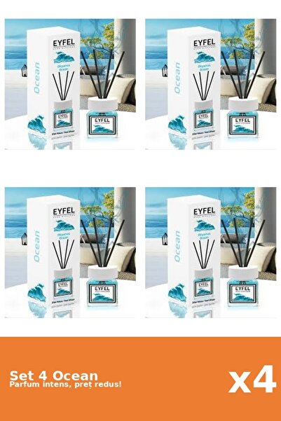 Eyfel Set 4 Odorizant Ocean, 120 ml