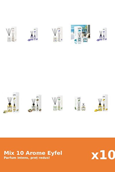 Eyfel Set 10 Mix Variat: 9 arome