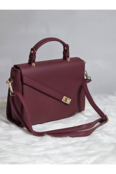 Armine Bordo Pi̇a Women's Hand&Shoulder Bag Bag I
