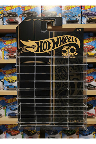 hdrlazerdizayn 1/64 Hotwheels Temalı Model Araç Standı( 40 Araçlık)
