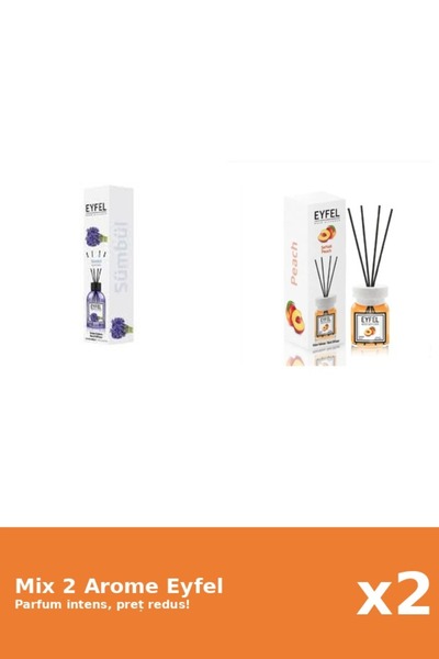 Eyfel Set 2 Mix Eyfel: 1x Piersica, 1x Zambile