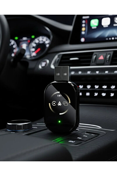 Epilons Adaptor wireless Carplay Android Auto Airplay pentru interiorul mașinii