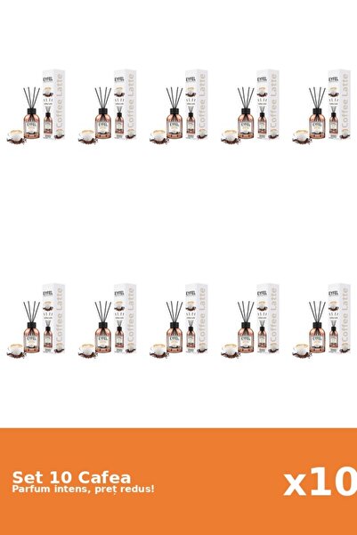 Eyfel Set of 10 Coffee Air Freshener, 120 ml