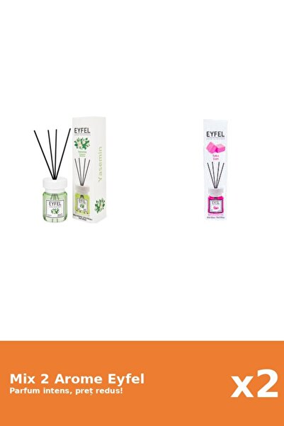 Eyfel Set 2 Mix Eyfel: 1x Bubble Gum, 1x Iasomie