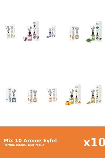 Eyfel Set 10 Mix Variat: 9 arome