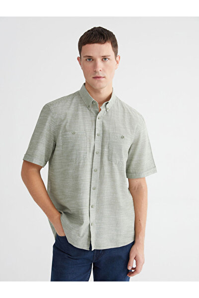LC Waikiki Standard Fit Poplin Men's Shirt from Uzg Store for Style Enthusiasts