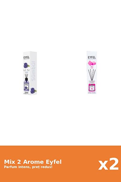 Eyfel Set 2 Mix Eyfel: 1x Bubble Gum, 1x Zambile