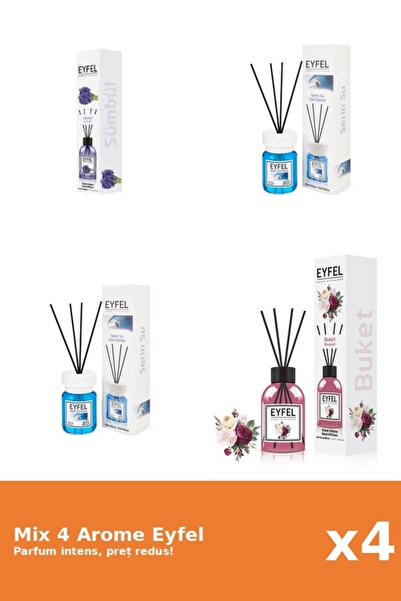 Eyfel Set 4 Mix Eyfel: 1x Bouquet, 2x Cool Water, 1x Zambile