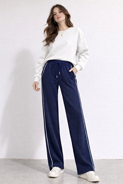 CGA Women's Sweatpants Sportswear Sweatpants Double Side Striped Blank Cut Sw...