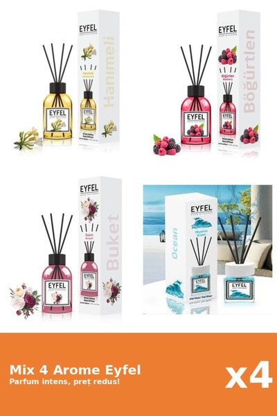 Eyfel Set 4 Mix Eyfel: 1x Bouquet, 1x Fructe De Padure, 1x Mana Maicii Domnul...