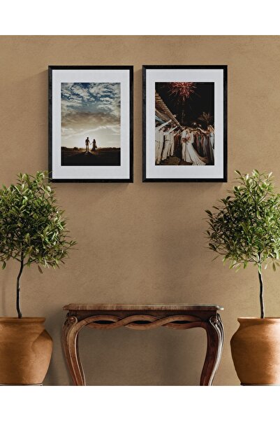 Store ikili Büyük Boy Fotoğraf Çerçevesi Ev Dekorasyonu Duvar Tablosu Fotoğra...